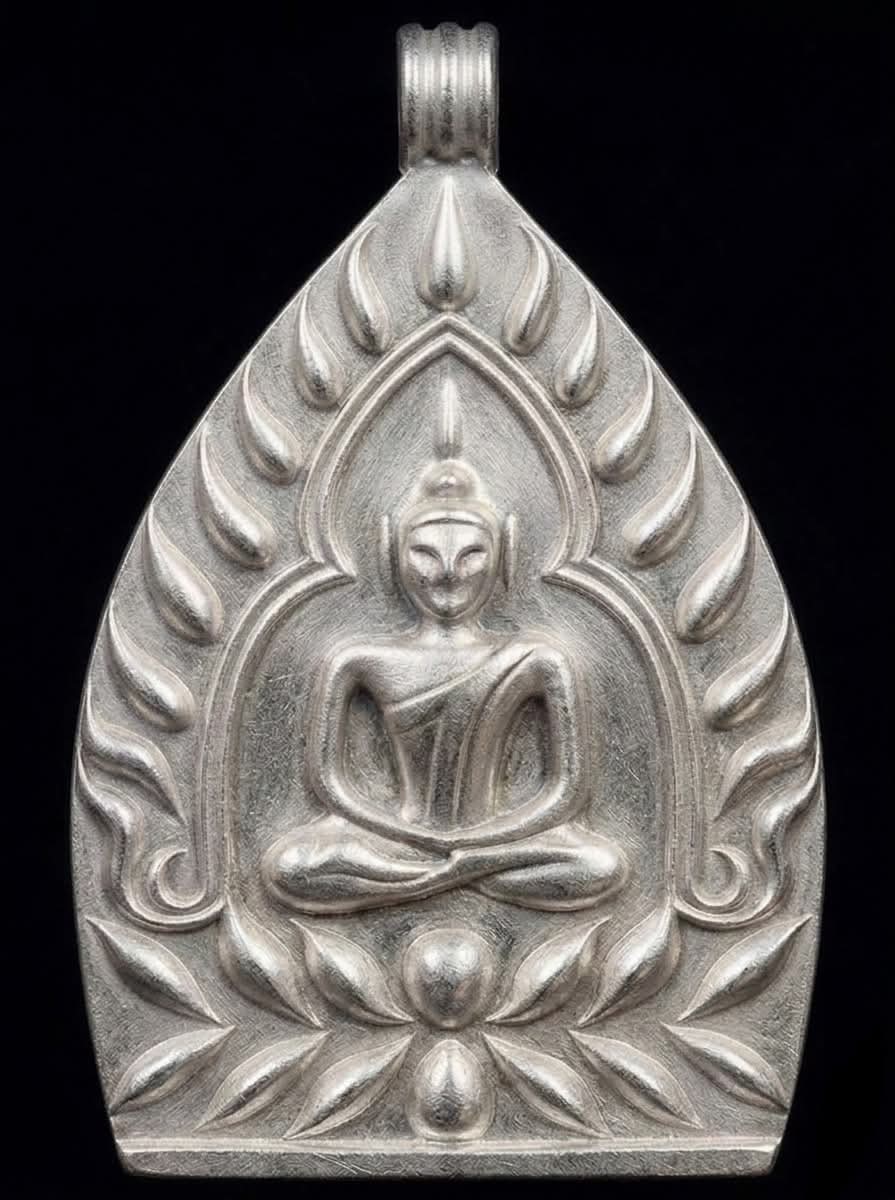 1.2 เหรียญหล่อเจ้าสัวเก้าแสน(นายแรง) เนื้อเงิน