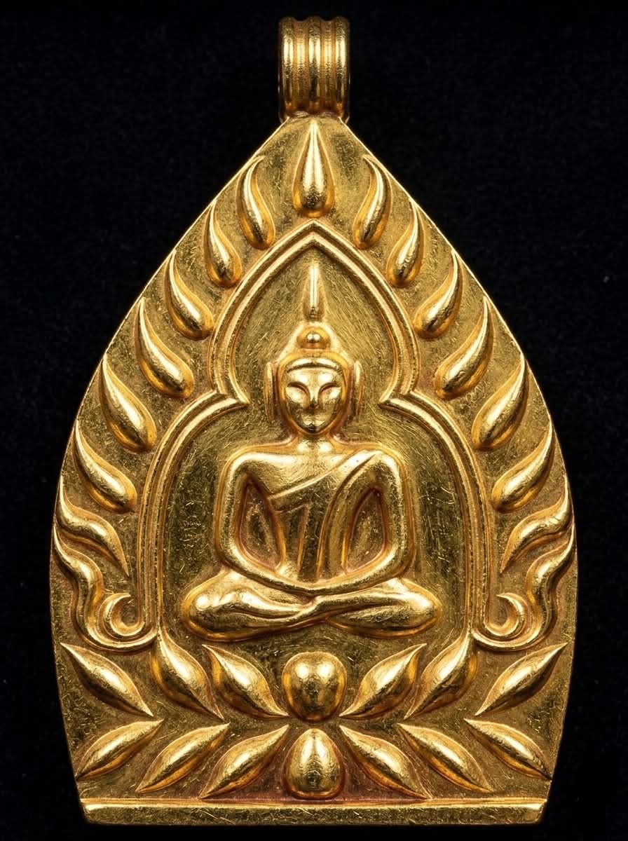 1.1 เหรียญหล่อเจ้าสัวเก้าแสน(นายแรง) เนื้อทองคำ